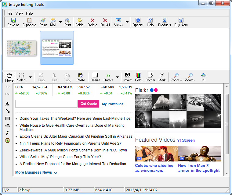 Screen Capture Editor